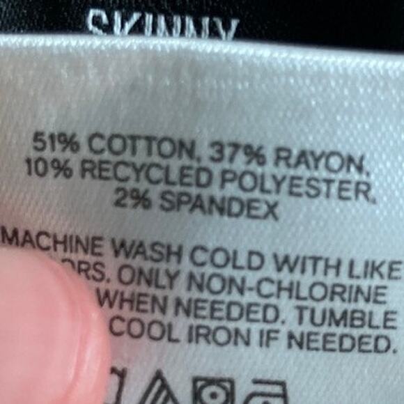 Express Womens Jeans White Denim High Rise Skinny Hyper Stretch 4 Short - Picture 6 of 12